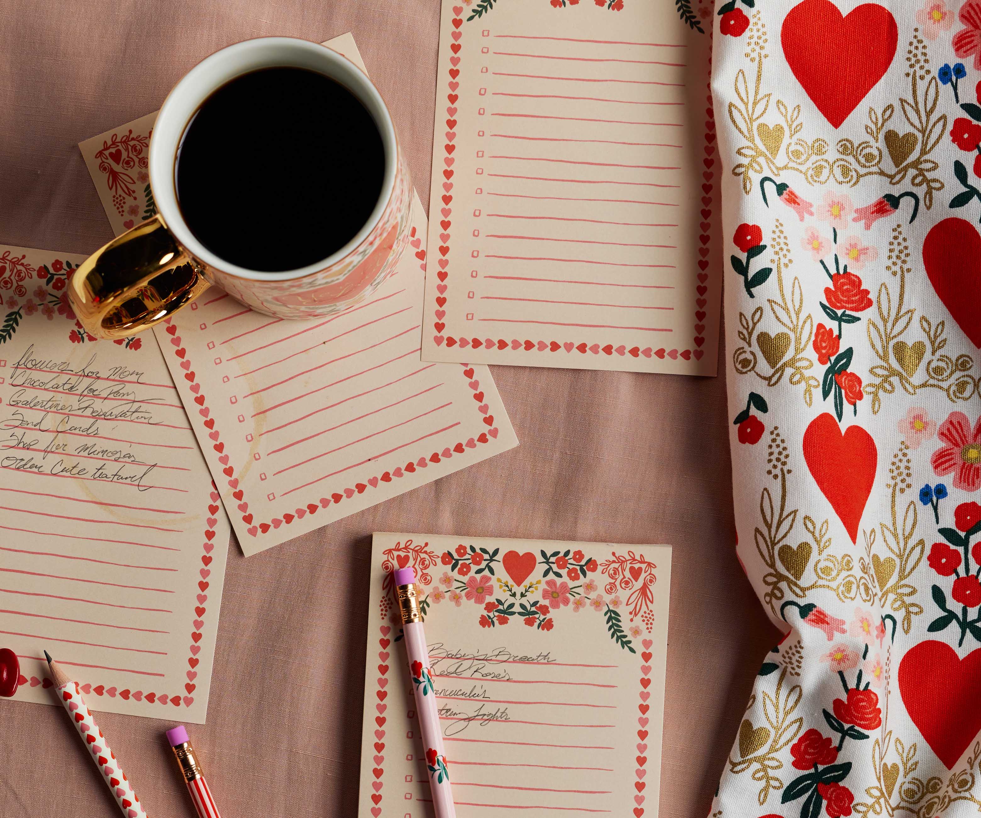 Checklist Notepad - Juliet